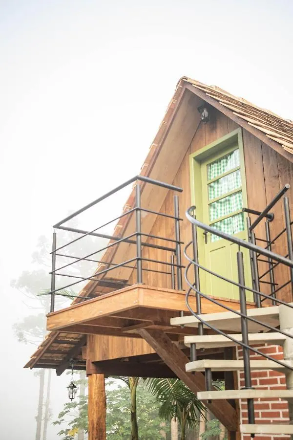 Recanto Kuglin, Casa Enxaimel junto a natureza Pomerode Villa